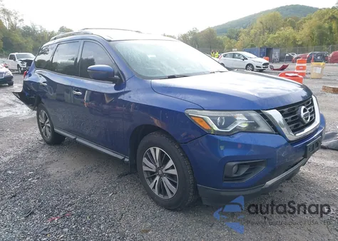 2017 Nissan Pathfinder Sv z USA, uszkodzony, nr VIN 5N1DR2MM4HC901264